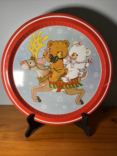 Vtg christmas metal - christmas,