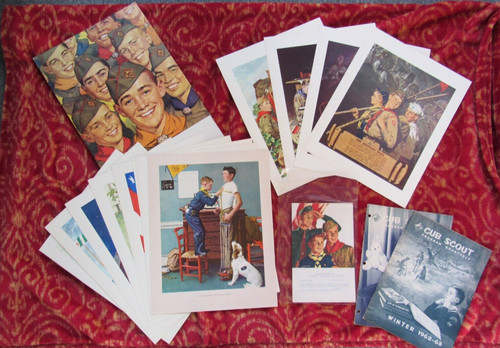 Norman rockwell boy scouts - norman,