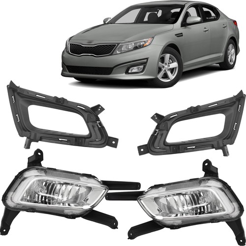 Front fog lights bezels trim - lights,