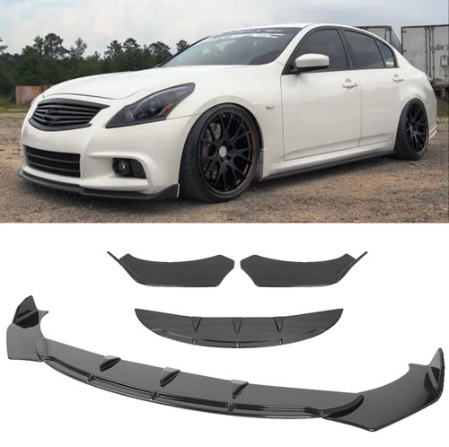 Front bumper lip spoiler - front,