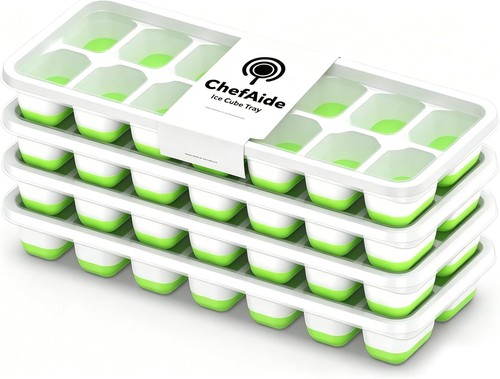 Chefaide pack ice cube trays - cube,