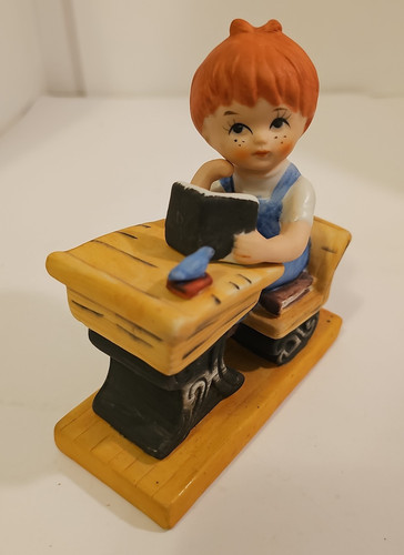 Vintage figurine child - vintage, at