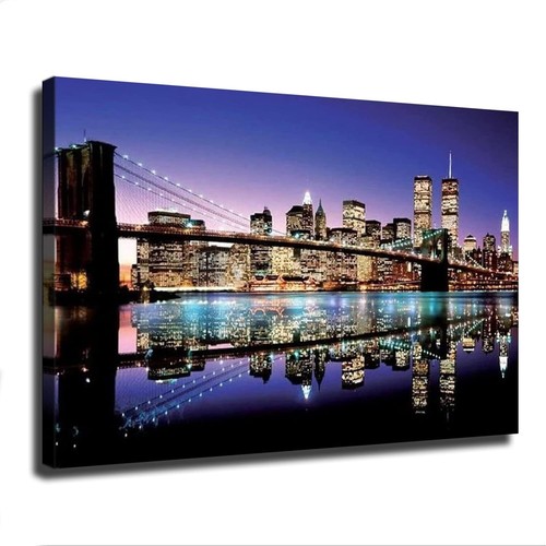Brooklyn bridge twin towers - brooklyn,