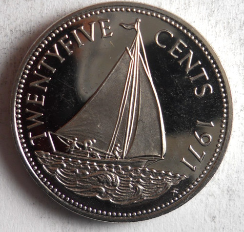 1971 bahamas cents - 25,