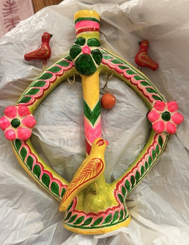 Vtg 70s mexican folk art - 70s,