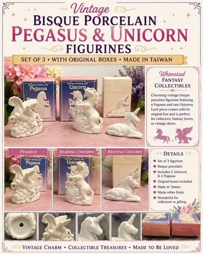 Vintage bisque porcelain - bisque,