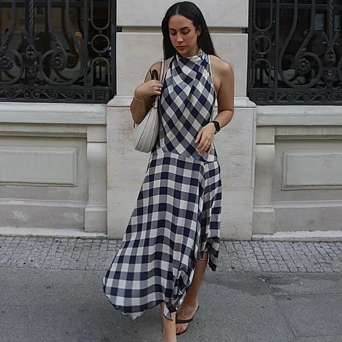 Zara new woman ss26 plaid - ss26,