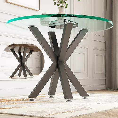 Metal table base inches - metal,