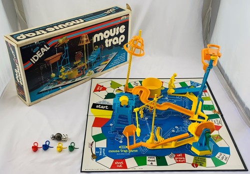 1982 mouse trap - game, by