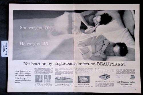 1956 simmons beautyrest - simmons,
