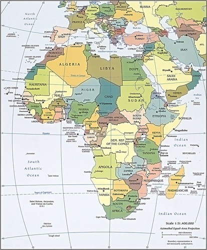 2011 cia map africa - cia,
