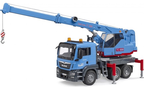 Bruder man tgs crane truck - tgs,