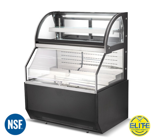 Nsf refrigerated curved - 36",