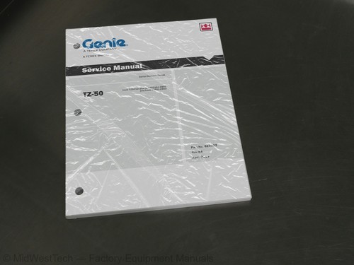 Terex genie towable boom - genie, tz-50