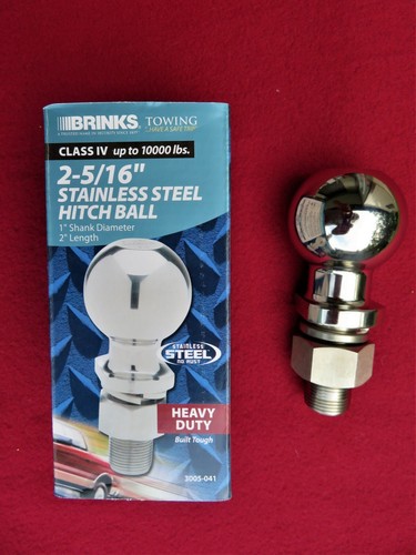 Trailer hitch ball - , 5/16"