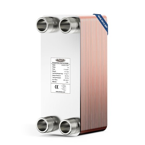 Alorair x12 plate - 5"x12", brazed