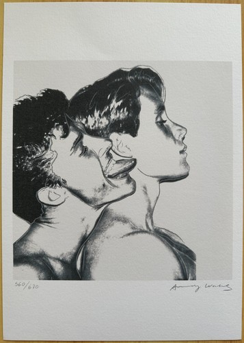 Andy warhol signed numbered - warhol,