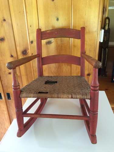 Antique child rocker - antique, child's