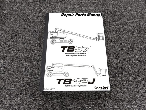 Snorkel tb42j telescopic boom - telescopic,