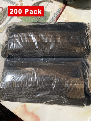 200 pcs black - pcs, disposable