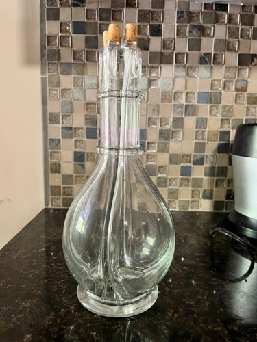 Four chamber glass liquor - chamber,