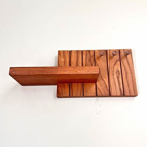 Handmade solid oak wall - handmade,