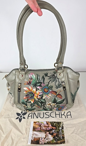 Anuschka hand painted leather - hand,