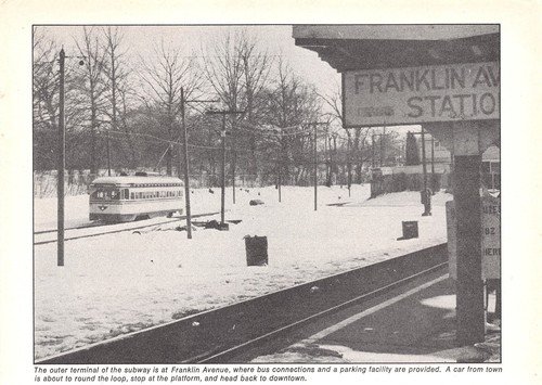 Pcc streetcar franklin ave - at,
