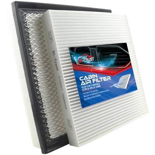Engine air filter and cabin - engine,