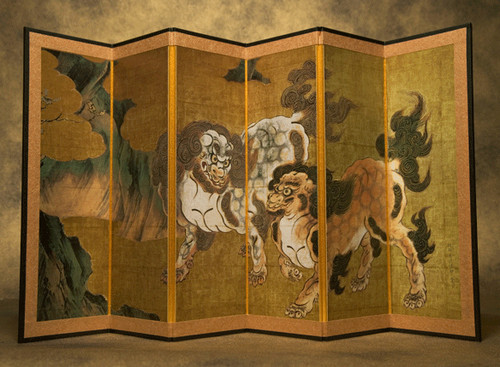 Japanese folding screen - japanese,