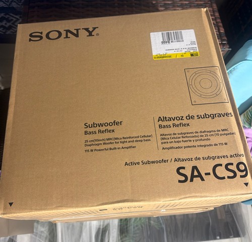 New open box sony - box,