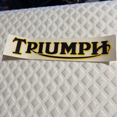 Triumph black yellow - triumph, white