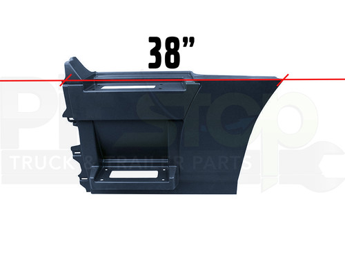 Rear fairing side skirt panel - rear,