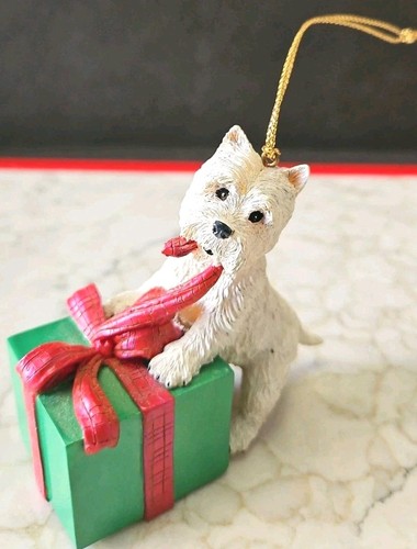 Danbury mint westie christmas - mint,