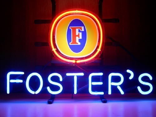 Foster neon lamp - foster's, sign