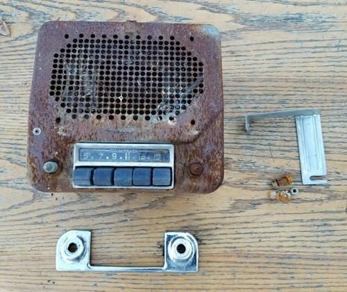 Radio bezel bracket silver - radio,