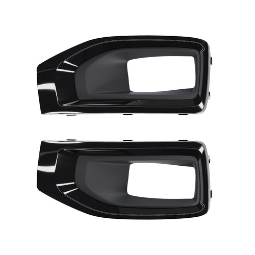 Pair gloss black fog light - pair,