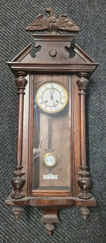 Antique german wall - wall, clock