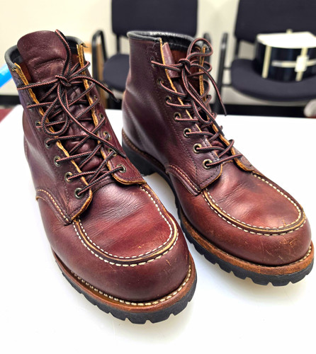 Red wing boots - boots, oil