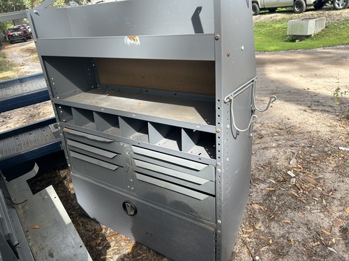Used cargo van shelving - used,