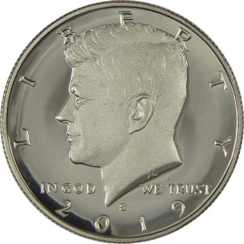 2019 kennedy half dollar - s,