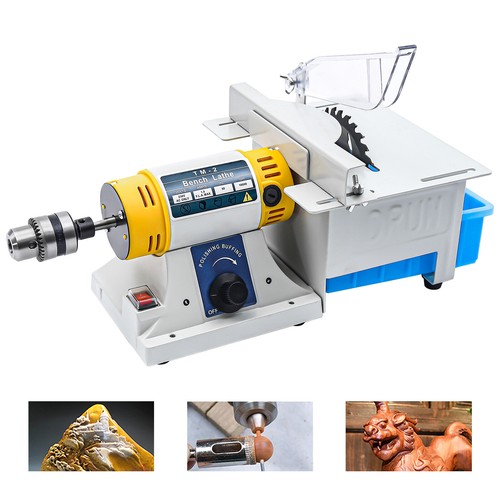 Gem jade tabletop - saw, machine