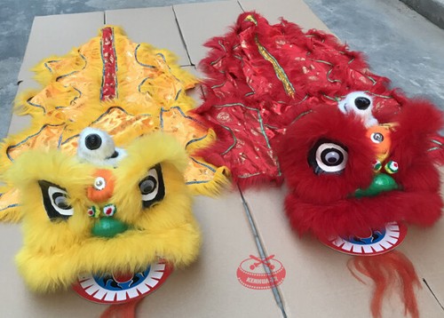 Lion dance mascot costume pure - dance,