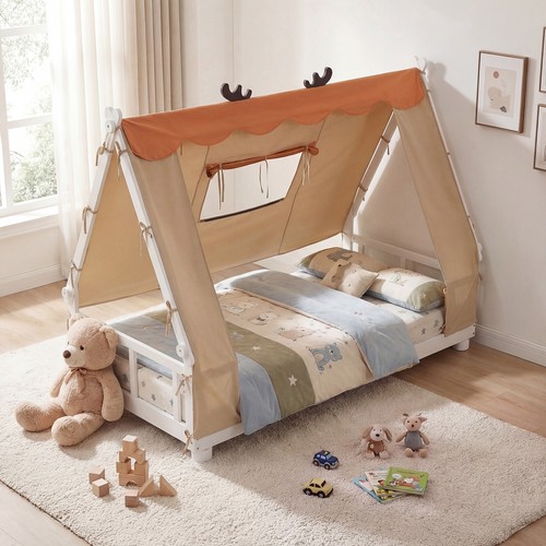 Twin size house - twin, floor