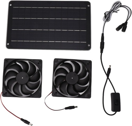 Solar fan heater - solar,