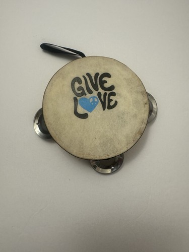Round hand tambourine lucky - round,