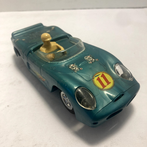 Vintage marx slot car green - -,