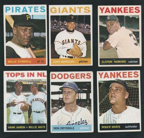 1964 topps original baseball - original,