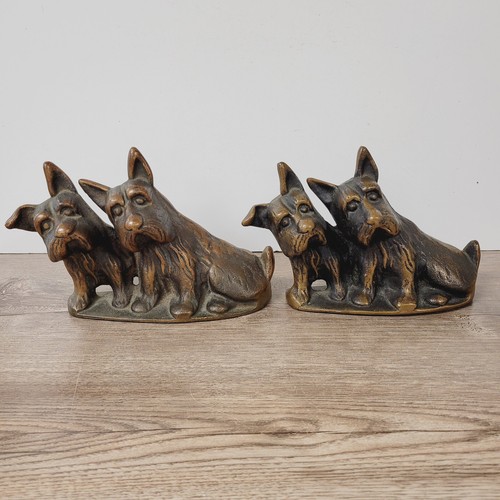 Antique pair cast iron - cast,