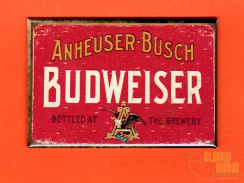 Vintage budweiser sign - budweiser,